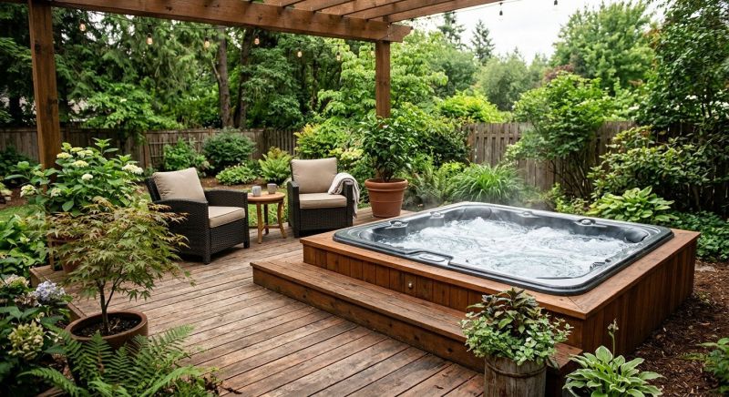 Hot Tub Gazebo Construction