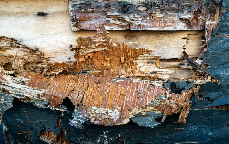 Wood Rot And Moisture Damage In Outdoor Structures